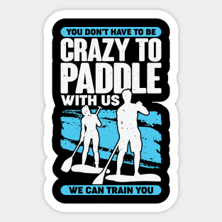 Standup Paddleboarding Paddleboarder Gift Sticker